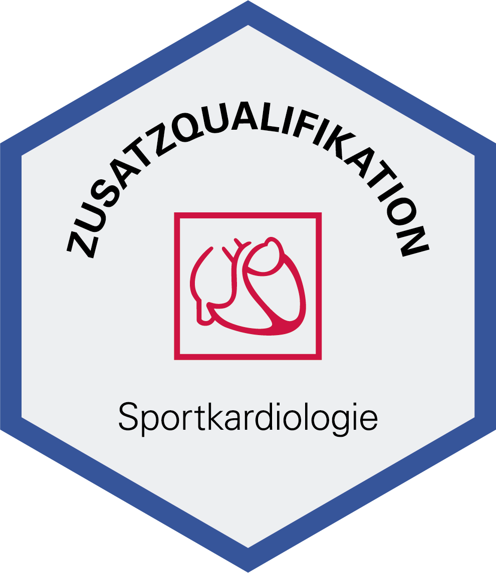 Logo Zusatzqualifikation Sportkardiologie
